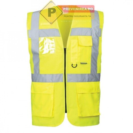 Veste reflectorizante galben de calitate